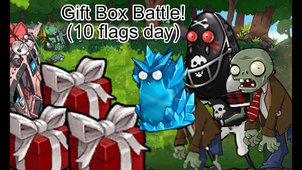 PvZ Fusion - Gift Box Battle! Last Stand Day