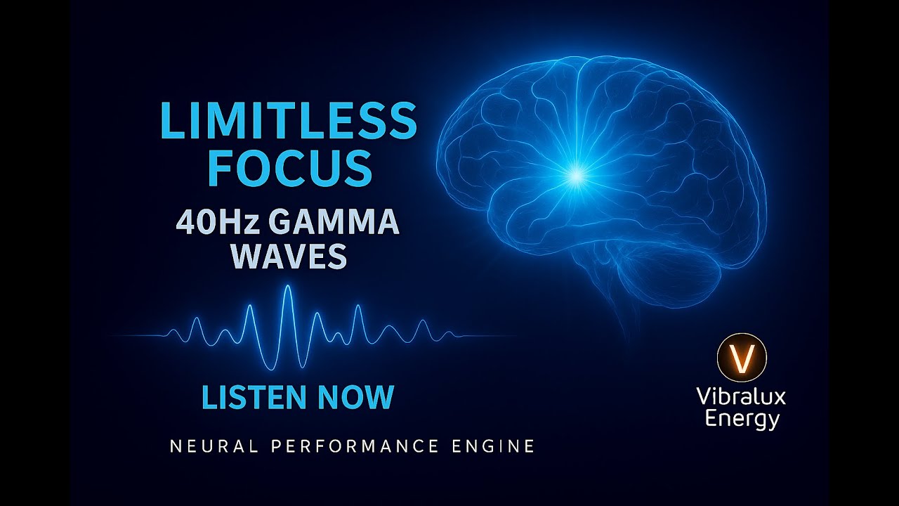 Limitless Study Limitless Focus • 40Hz Gamma Waves – Best Version for Super ...