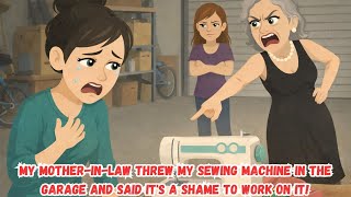 Download Lagu My Mother-in-Law Threw My Sewing Machine in the Garage and Said It's a Shame to Work on It! MP3