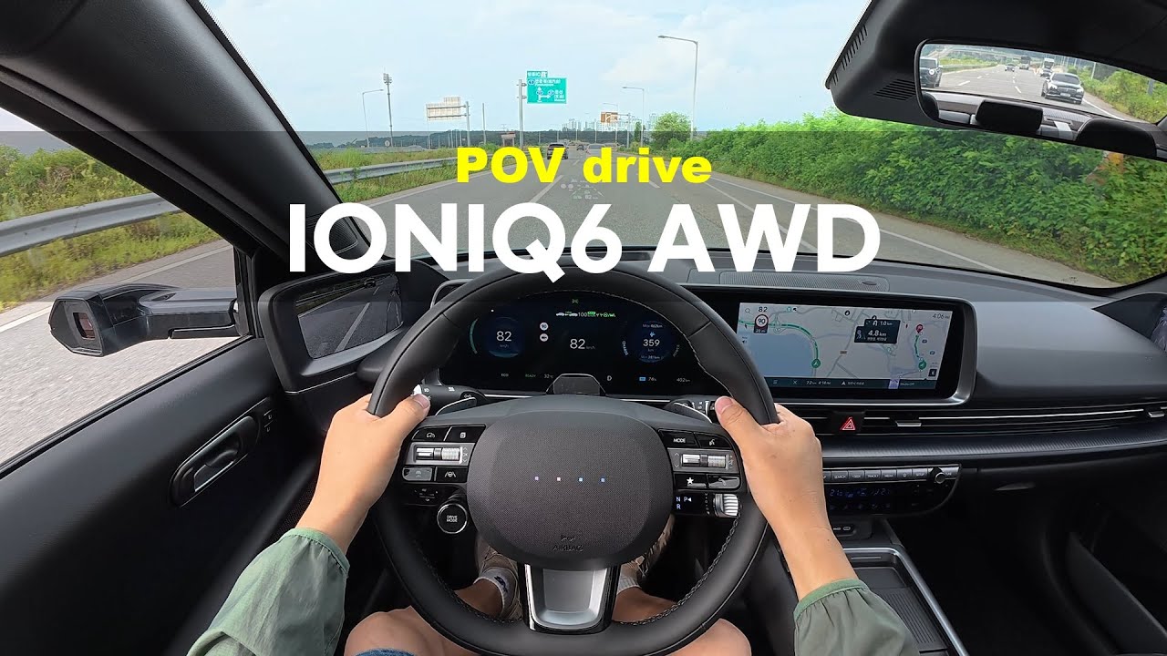2026 Hyundai Ioniq6 long range AWD POV drive