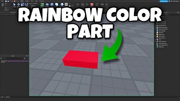 How to Make a Rainbow Part | Roblox Scripting Tutorial