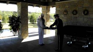 Military Honors for Michael Turner