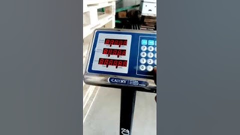 ajuste de la balanza marca CAMRY MODELO ( TCS-150-JE62Z )