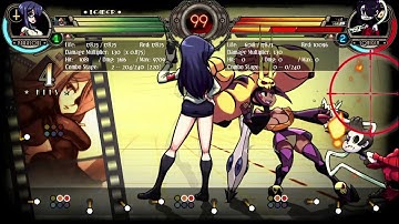 【Skullgirls 2nd Encore+】PS/DB/CE (LnL) ⋄ Corner to Corner 1 Reset Death 3v3 2 Bars