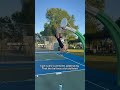 Sub 11 sprinter tries dunking #fyp #shorts #fitness #speed #gym #track #athlete