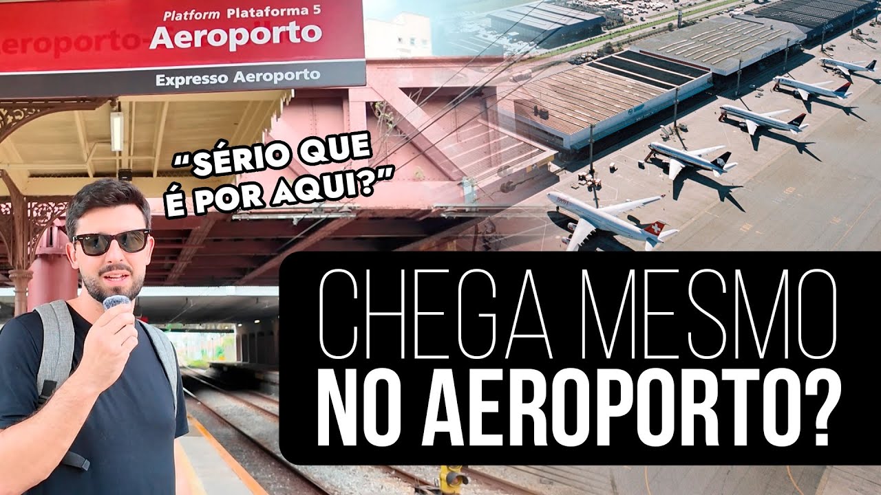 Fui de METRÔ até o AEROPORTO DE GUARULHOS (Será que vale a pena?)