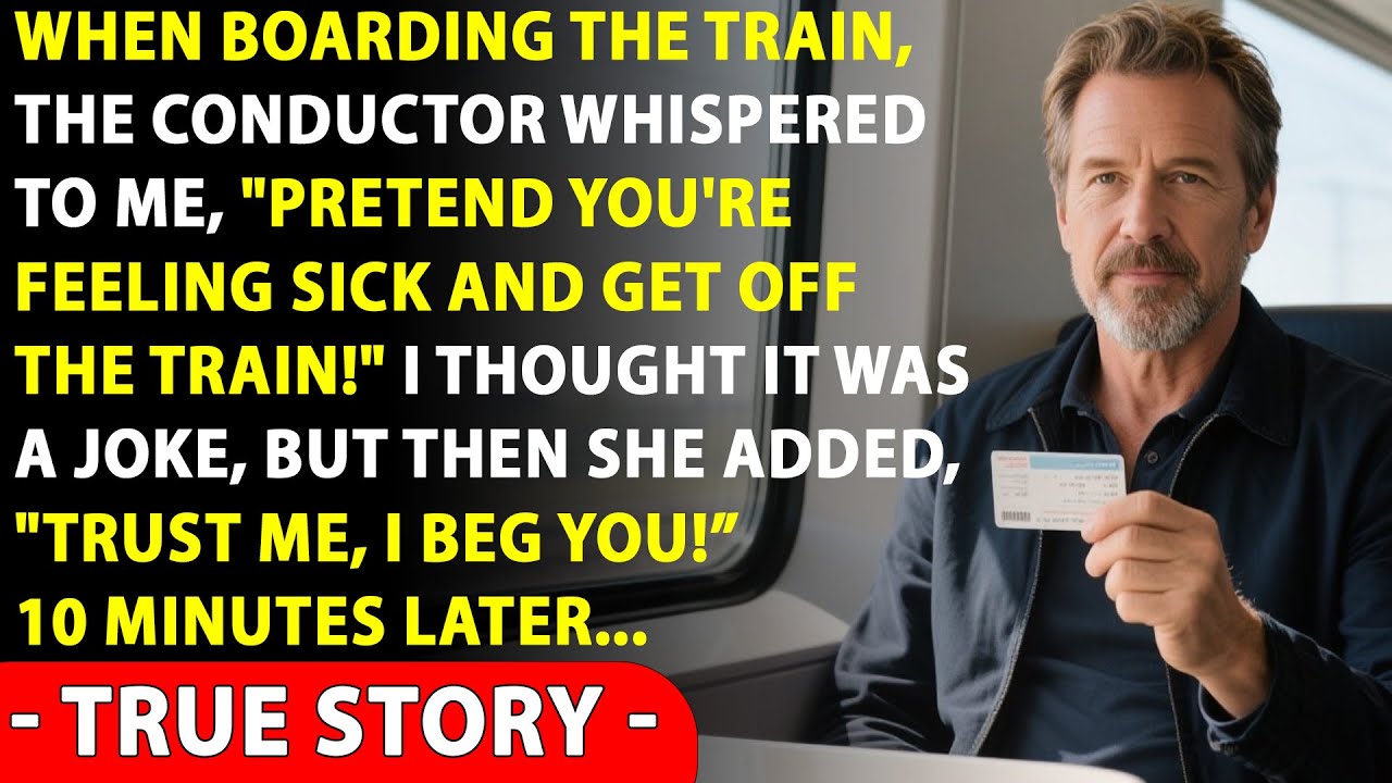 “Get Off The Train, You're In Danger!” Whispered The Conductor During A Family Trip..