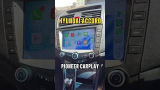 Hyundai Accord 2007 Stereo Upgrade 9” Pioneer Screen with wireless CarPlay & Android Auto #accord