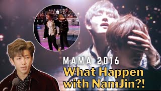 NAMJIN Analysis: What actually happen with NAMJIN at MAMA 2016?