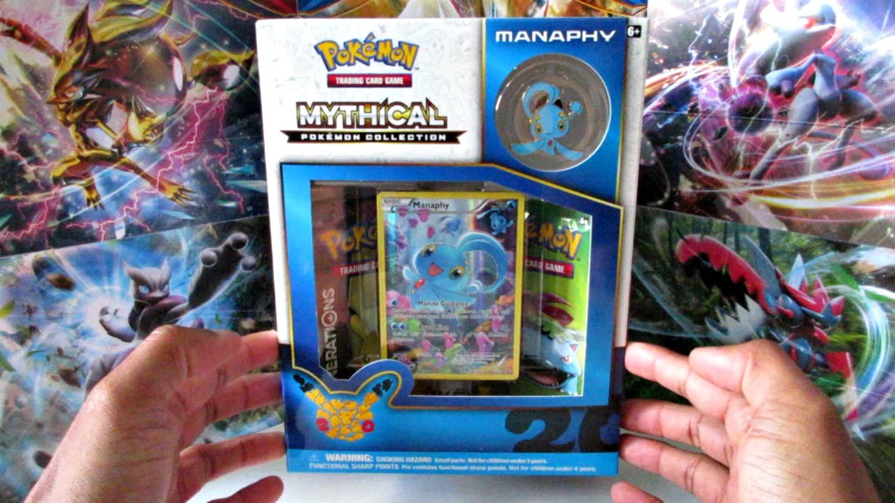 Manaphy Mythical Pokemon Collection Opening!