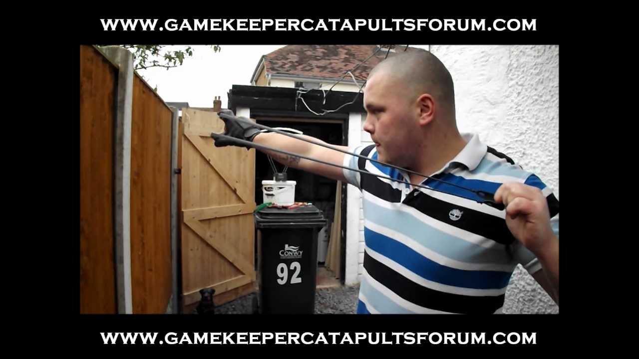 ХРОНИЧЕСКИЙ ТЕСТ С ТРУБКАМИ THERABAND И ПЛОСКИМЫМИ ЛЕНТАМИ - СТРЕЛЬБА ИЗ КАТАПУЛЬТЫ/РОГАТЫ