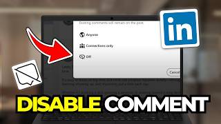 How To Disable Comments On Linkedin Posts (Tutorial 2026)