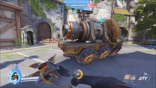 Overwatch: Eichenwalde Genji Defense - I need healing! :) Back to Master