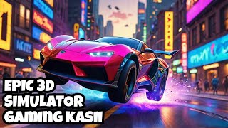 Super hero Mega Ramp Car - Stunts Racing Simulator 3D - Neon Light - Android Gameplay screenshot 4