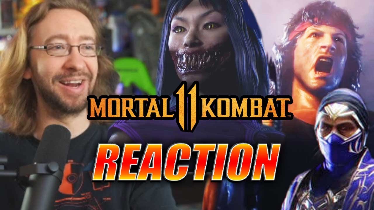 MAX REACTS: Rambo, Mileena & Rain - MK11 Kombat Pack 2 Trailer