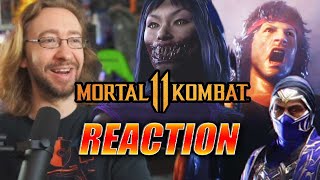 MAX REACTS: Rambo, Mileena \& Rain - MK11 Kombat Pack 2 Trailer