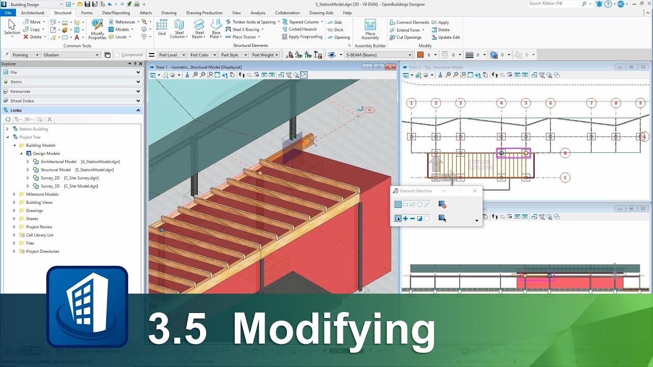 3.5 - Modifying Structural Elements - YouTube