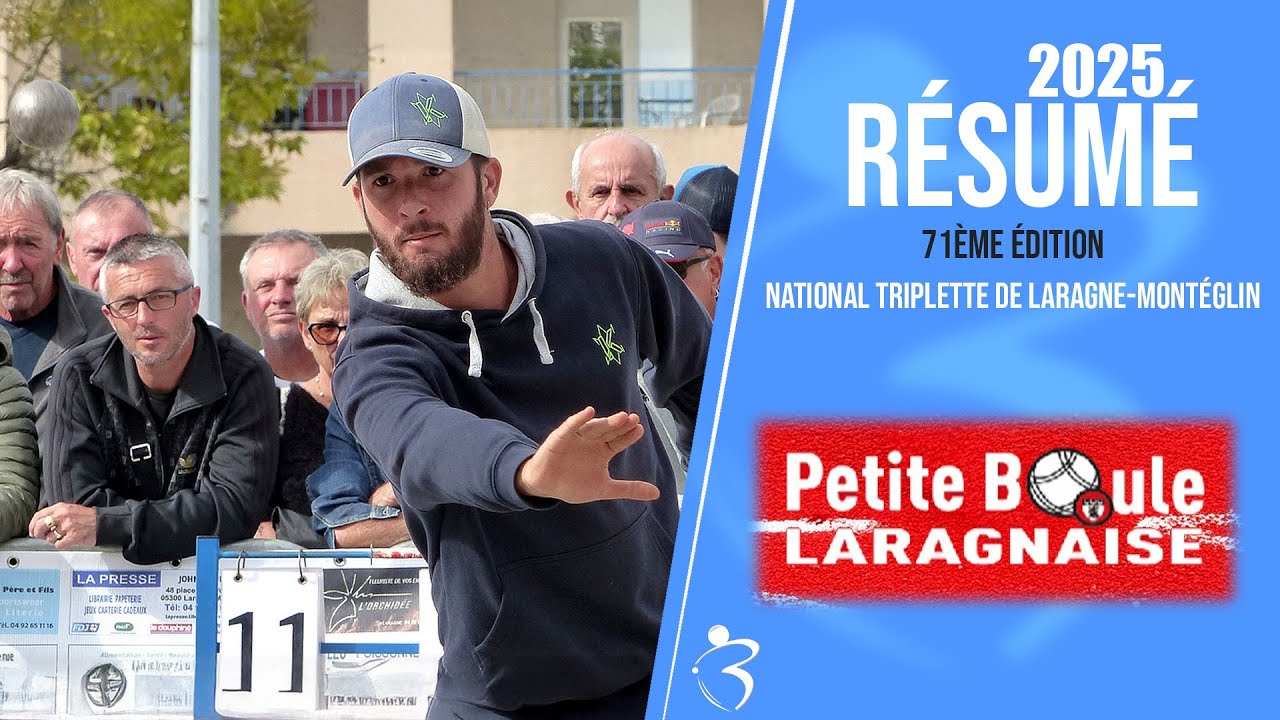Miniature : Ils ont régalé à Laragne : Résumé des beaux gestes pétanque | National triplette 2025 Haute-Alpes