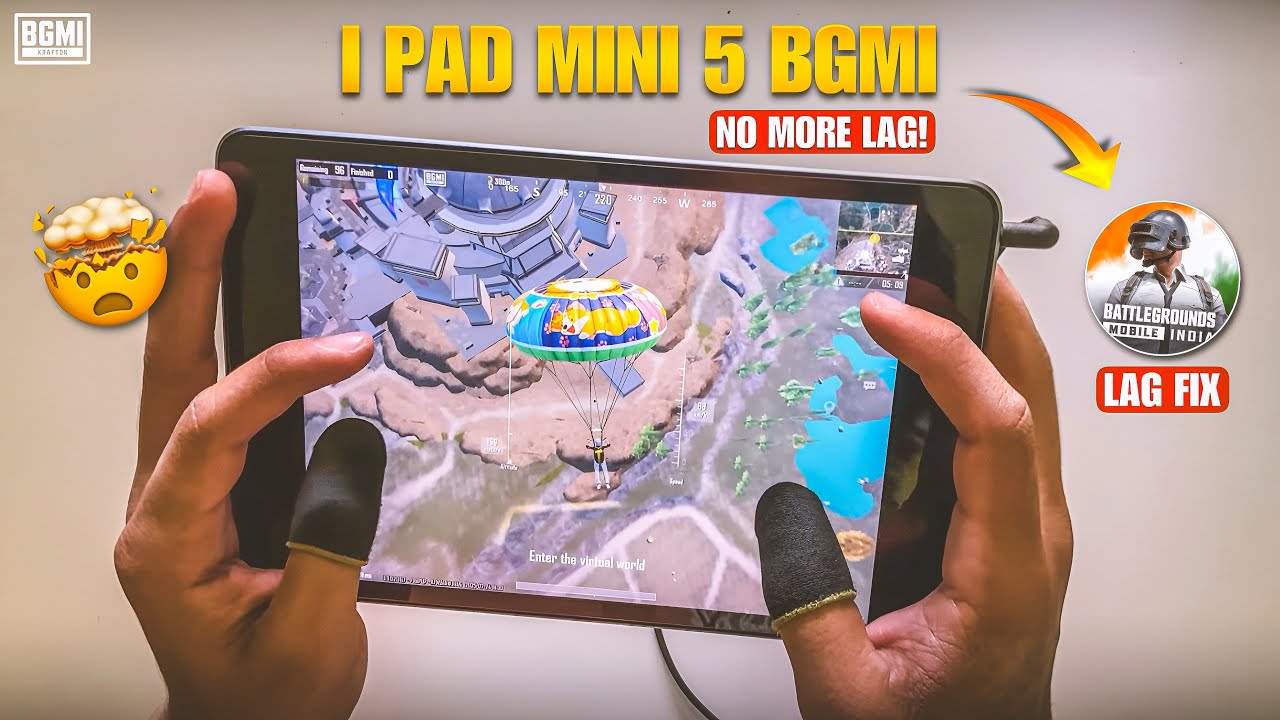 No More Lag! While playing BGMI & PUBGM Follow these pro tips 🔥 ipad mini 5 BGMI lag test!