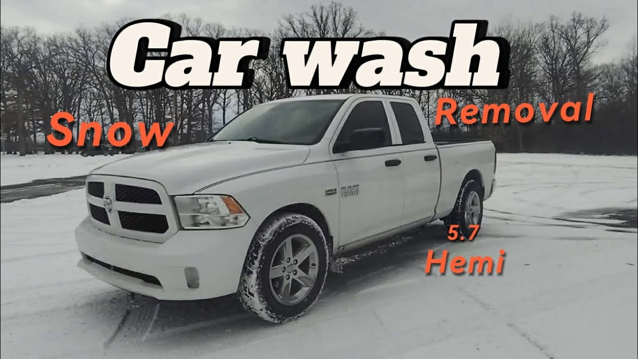 5.7 HEMI RAM 1500 CAR WASH SALT AND SNOW REMOVAL 