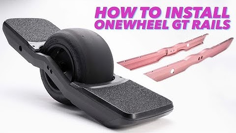 How To: Complete Onewheel GT Rail Installation