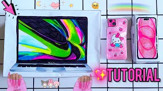 📲Making Paper Iphone Squishy & Macbook Squishy 🎀 Tutorial 🎀Papersquishy Squishy