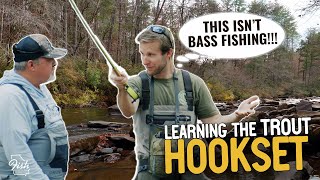 Mistakes Most Bass Fishermen Make with the Trout Hookset! 