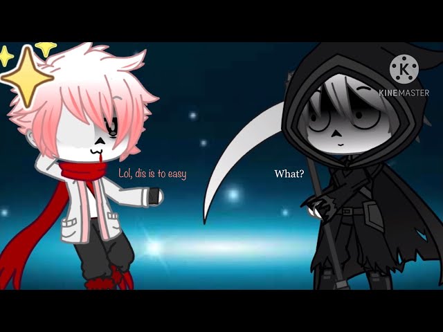 Reaper sans meets Geno sans, (Undertale AU's, Gacha life, Original