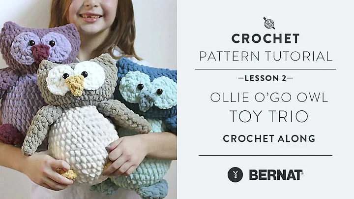 Learn to Crochet a Cute Owl Toy Trio