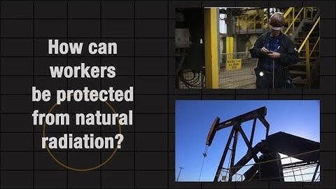 How can workers be protected from natural radiation?