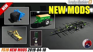 FS19 | New Mods (2019-04-10) - review