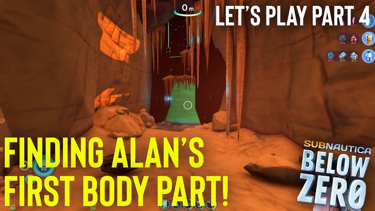Subnautica Below Zero Finding Alans First Body Part! Lets Play Part 4