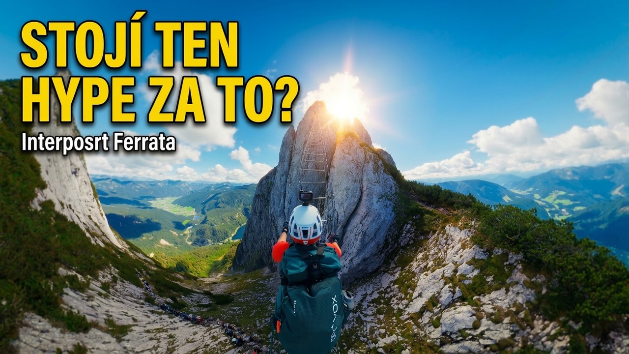 Nejznámější ferrata Rakouska Intersport – Opravdu stojí za to? - YouTube