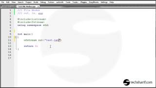 bangla c++ video tutorial 122 File Modes