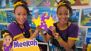 Meekah Makes a Masterpiece | Arts & Crafts Video | Educational Videos for Kids