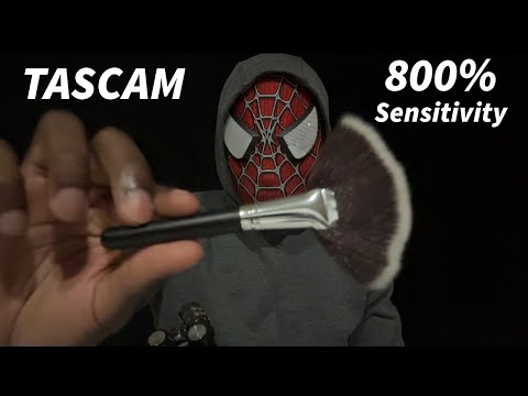 Expert ASMR Mouth Sounds While Brushing You To Sleep (TASCAM)