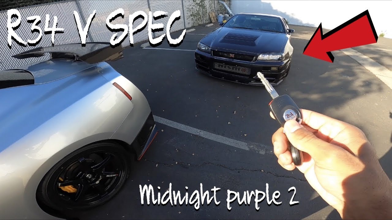 Driving My Dream JDM Car | V spec R34 Midnight Purple 2