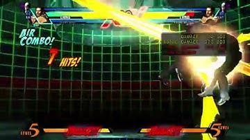 Chris Redfield/Frank West level up combo