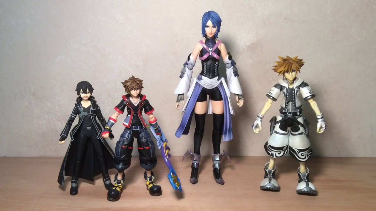 kingdom hearts play arts kai aqua