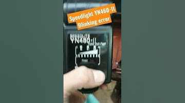 YONGNUO YN460-II ERROR SOLVE