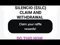 SLC CLAIM AND WITHDRAWAL GUIDE | DO THIS NOW