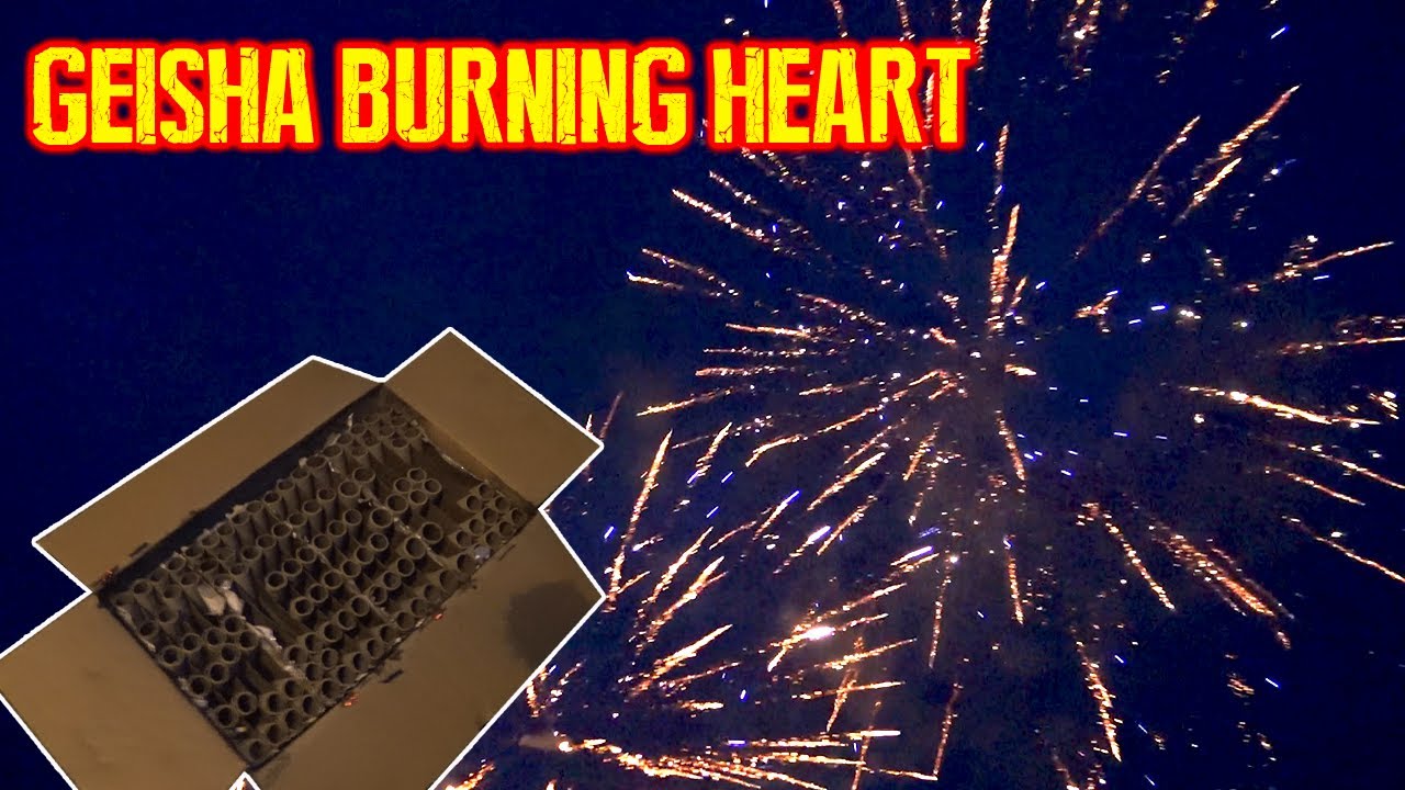 Geisha rubro burning heart 106 schuss feuerwerkverbund pyroland 104