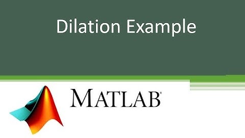 Dilation example using matlab | part-1 | digital image processing | bangla tutorial