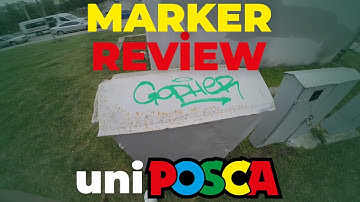 Uni-Posca Pc-17k (15mm) Marker Review (Tagging-Street test): The Best Marker for Street Use?