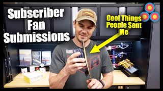 Cool Things that Subscribers Have Sent Me | Cool Archery Gear Fan Submissions