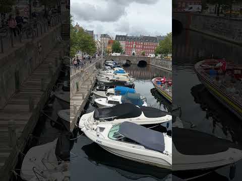 Cruise Tour boat Yachts Canal Christiansborg Palace Copenhagen Denmark København Danmark 2023