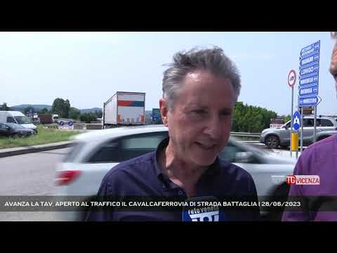 AVANZA LA TAV, APERTO AL TRAFFICO IL CAVALCAFERROVIA DI STRADA BATTAGLIA | 28/06/2023