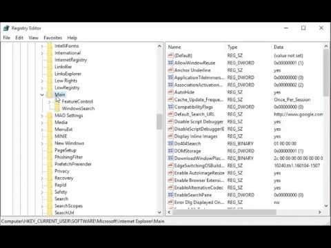 WebHarvy - Changing Emulated IE Version - Registry Edit
