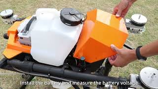 Tutorial video || How to assembly an agriculture drone forn spraying and spreading