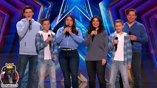 Sharpe Family Singers Full Performance &amp; Comments | America&#39;s Got Talent 2023 Auditions Week 5